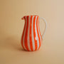 Caramella Pitcher – Red and White