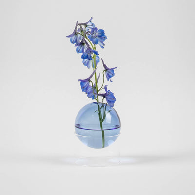 studio about- standing flower bubble- blue 
