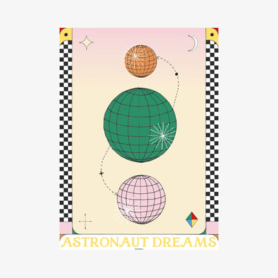 Signe Bagger Astronaut dreams plakat