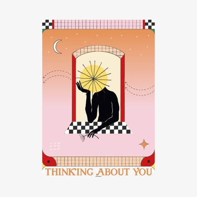 Signe Bagger Thinking about you plakat