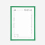 Harlequin Beige Green frame A5 - 15x21 cm