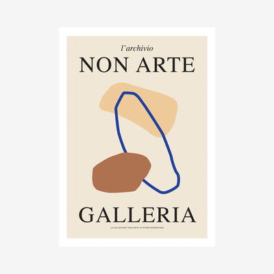 Nynne rosenvinge- non arte galleria- poster