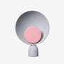 BLOOPER table lamp with Ash Grey dimmer disc