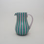 Caramella Pitcher – Light Blue and White